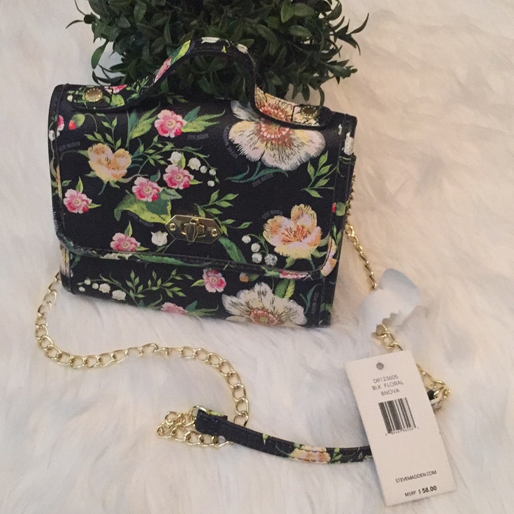 Steve Madden Floral Crossbody